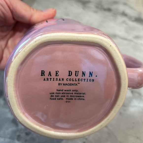 NEW Rae Dunn Metallic Besos Mug - Picture 3 of 4